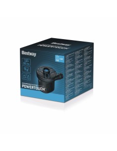Bestway Gonfleur Électrique Rechargeable 11,5x10,1x10,4 cm 565 L/min Camping 62260 2