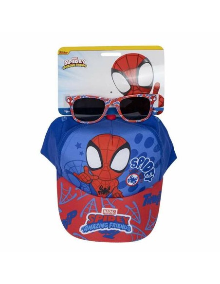 Ensemble casquette et lunettes de soleil Spidey Rouge 2 Pièces