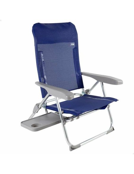 Chaise Pliante Aktive 47 x 57 x 89 cm Gris