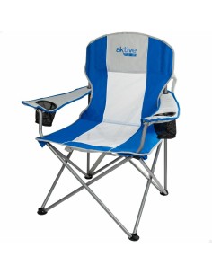 Chaise Pliante Aktive 57 x 60 x 97 cm Bleu