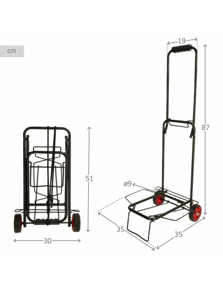 Chariot Multi-usages Aktive 35 x 35 x 87 cm