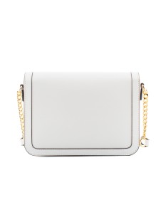 Sac à Bandoulière Michael Kors Leida Blanc 23 x 16 x 7 cm 2