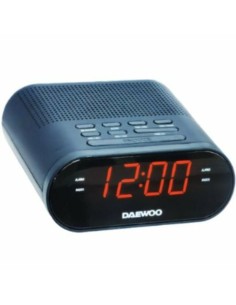 Radio-réveil Daewoo Noir
