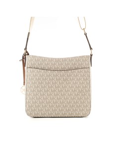 Sac à Bandoulière Michael Kors 35S4GTVC5B-VANILLA Beige 22 x 20 x 7 cm 2