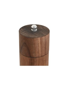 Pot de poivre Home ESPRIT Naturel Aluminium Acacia 6 x 6 x 21,5 cm 2