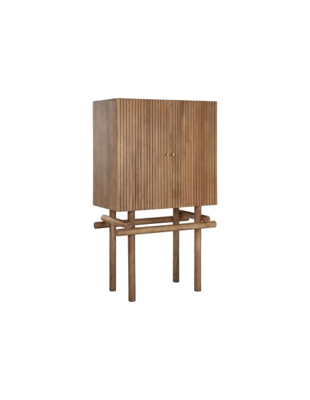 Range Bouteilles Home ESPRIT Naturel 90 x 45 x 156 cm