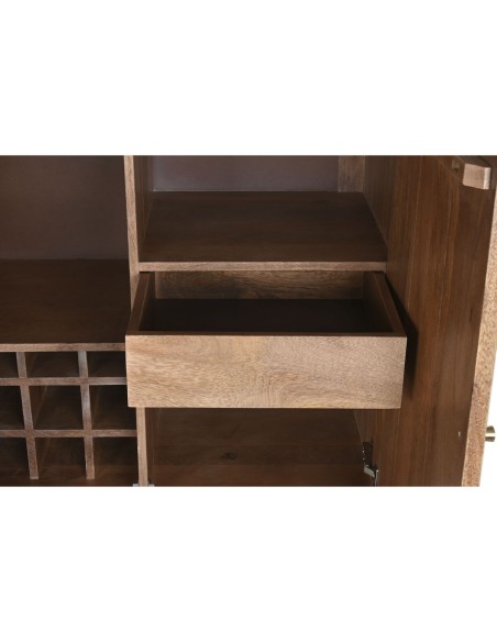 Range Bouteilles Home ESPRIT Naturel 90 x 45 x 156 cm