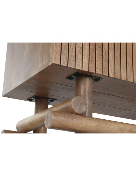 Range Bouteilles Home ESPRIT Naturel 90 x 45 x 156 cm