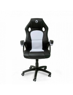 Chaise de jeu Nacon PCCH-310WHITE Blanc Noir Noir/Blanc