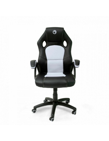 Chaise de jeu Nacon PCCH-310WHITE Blanc Noir Noir/Blanc