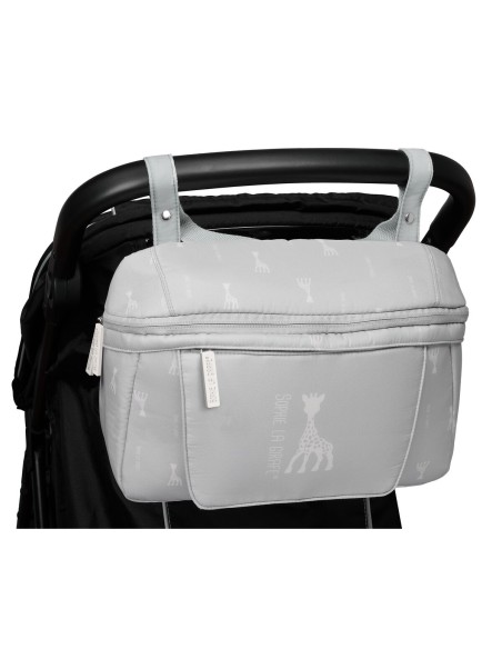 Sac organisateur pour poussette de bébé Sophie la Girafe MUM