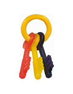 Jouet pour chien Nylabone Clés Bacon Nylon Thermoplastique Taille XS Chiots 2