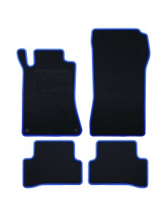 Set de tapis de voitures OCC Motorsport OCCMC0058BL Noir Mercedes W203 Clase C Sedan-CLC 5 Pièces