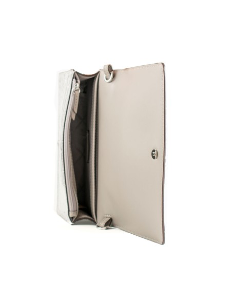 Sac à Bandoulière Michael Kors 32F4SJ6C8K-SILVER Gris 22 x 14 x 6 cm
