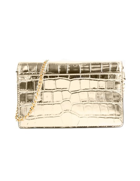 Sac à Bandoulière Michael Kors 32F4GJ6C8K-PALE-GOLD Doré 22 x 14 x 6 cm