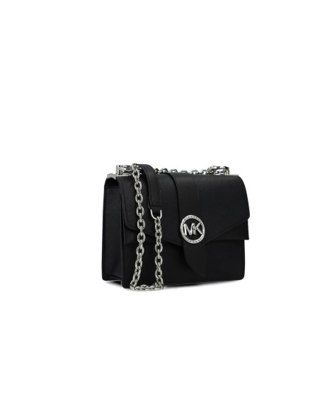 Sac à Bandoulière Michael Kors GREENWICH Noir 20 x 17 x 7 cm