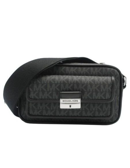 Sac à Bandoulière Michael Kors BRADSHAW Noir 20 x 12 x 8 cm