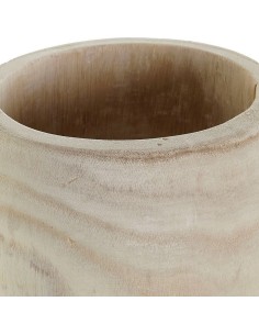 Cache-pot DKD Home Decor Marron Bois de paulownia (23 x 23 x 56 cm) 2