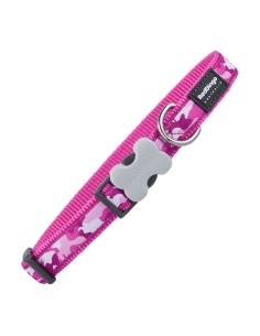 Collier pour Chien Red Dingo Fuchsia Camouflage (1,5 x 24-36 cm)