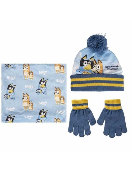 Bonnet, écharpe et gants Bluey 2-8 Ans