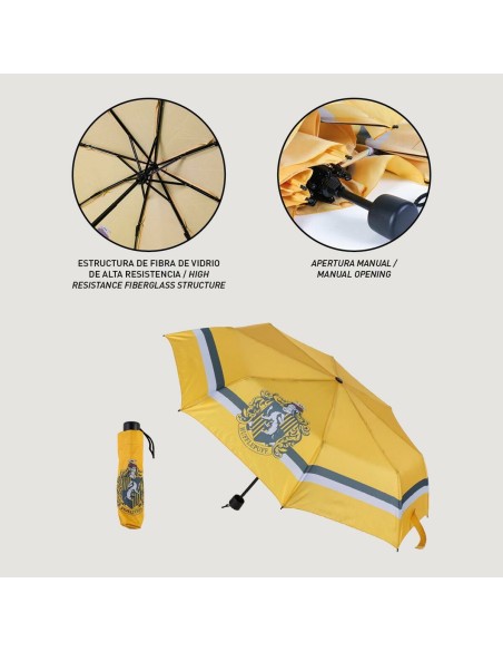 Parapluie pliable Harry Potter Hufflepuff