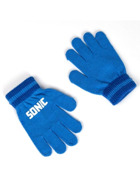 Bonnet et gants Sonic