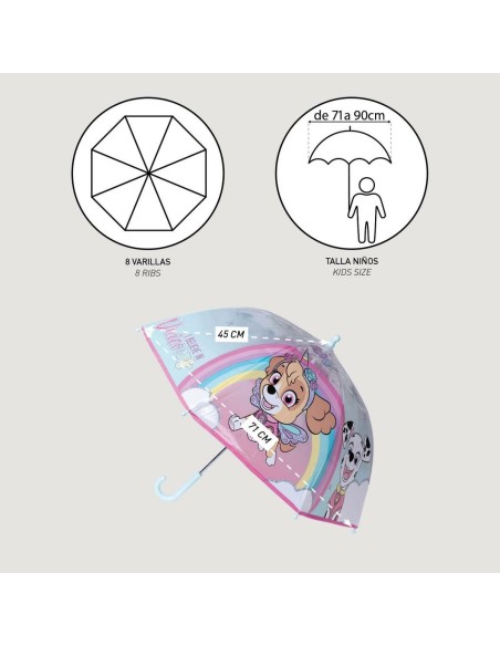 Parapluie The Paw Patrol Rose Ø 71 cm