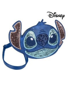 Sac à Bandoulière Stitch Disney 72809 Bleu 26,5 x 18,0 x 5,0 cm