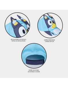 Casquette enfant avec oreilles Bluey 2