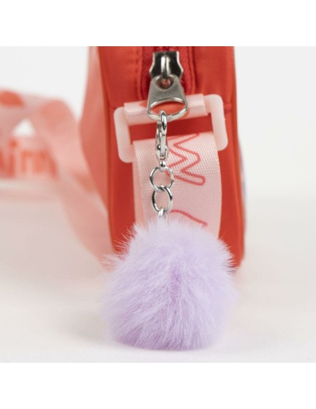 Sac à Bandoulière Minnie Mouse Rouge 14,5 x 10,5 x 4,0 cm