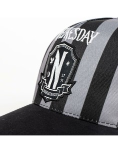 Casquette enfant Wednesday black 2