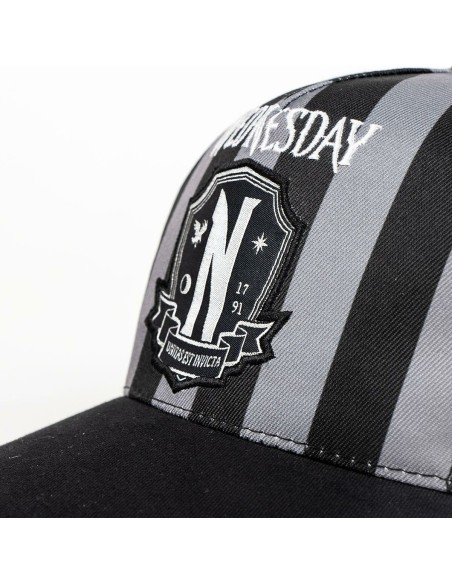 Casquette enfant Wednesday black