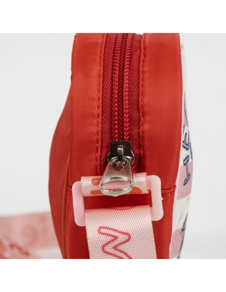 Sac à Bandoulière Minnie Mouse Rouge 15,0 x 14,0 x 4,0 cm