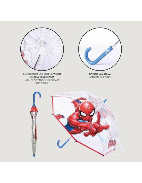 Parapluie Spider-Man Rouge 45 cm