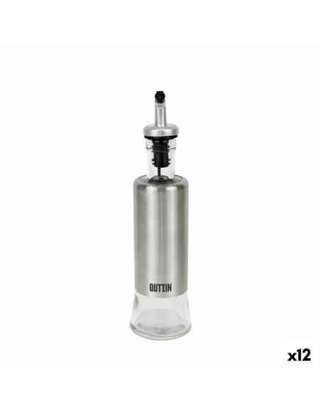 Huilier Quttin Transparent Argenté Acier inoxydable 0,3 L (12 Unités)