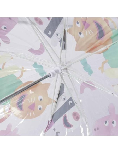 Parapluie Peppa Pig Ø 71 cm Transparent