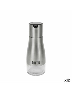 Huilier Quttin Transparent Argenté Acier inoxydable 0,32 L (12 Unités)