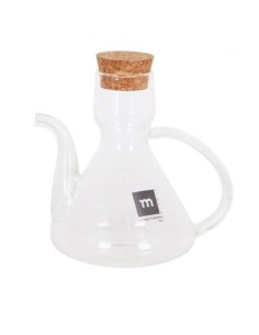Huilier La Mediterránea Bell Transparent Silicone Verre Borosilicaté 275 ml (8 Unités) 2