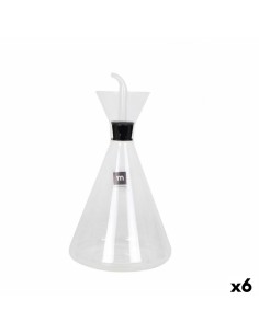 Huilier La Mediterránea Iraia Transparent Verre Borosilicaté 1 L (6 Unités)