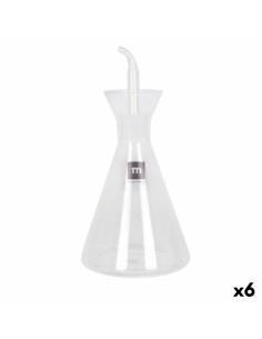Huilier La Mediterránea Iraia Transparent Verre Borosilicaté 500 ml (6 Unités)