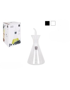 Huilier La Mediterránea Iraia Transparent Verre Borosilicaté 500 ml (6 Unités) 2
