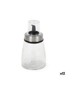 Huilier Quttin Transparent Argenté verre 200 ml 6,5 x 6,5 x 12,5 cm (12 Unités)