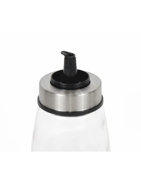 Huilier Quttin Transparent Argenté verre 200 ml 6,5 x 6,5 x 12,5 cm (12 Unités)