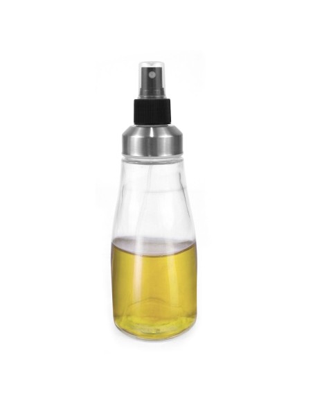 Huilier Anna Transparent Argenté verre 330 ml (12 Unités)