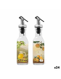 Set de pansement Anna Transparent Argenté verre ABS 170 ml 5 x 5 x 20 cm 2 Pièces (24 Unités)