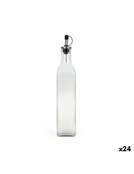 Huilier Anna Transparent Argenté verre 0,5 L (24 Unités)