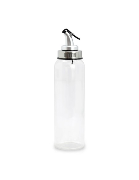 Huilier Quttin Transparent Argenté verre 0,5 L 6 x 6 x 26 cm (12 Unités)