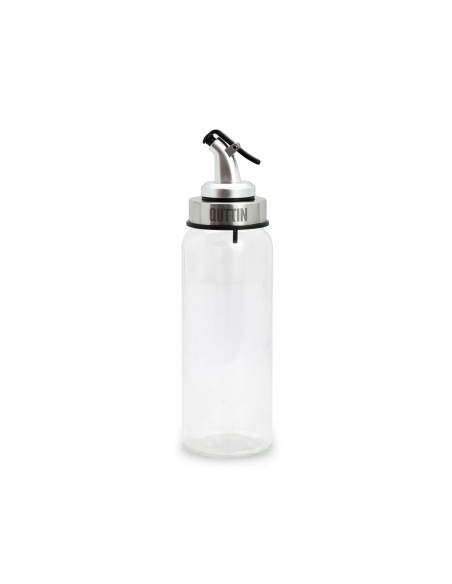 Huilier Quttin Transparent Argenté verre 5,5 x 5,5 x 20,5 cm (12 Unités)