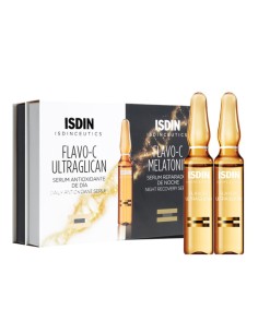 Sérum antioxydant Melatonin + Ultraglican Isdin Isdinceutics C (20 uds) 20 Pièces