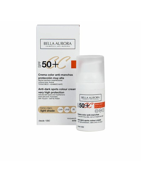 Crème anti-taches Bella Aurora 2526113 Teinte claire 30 ml